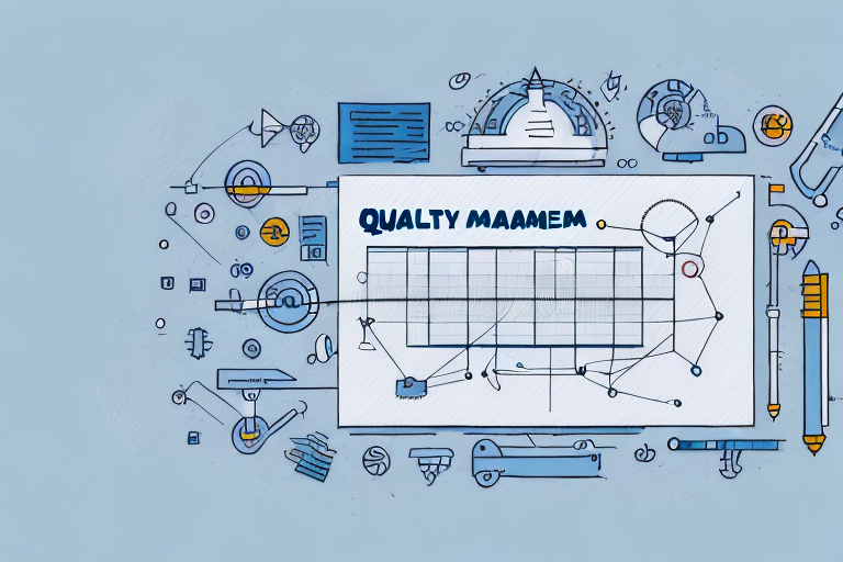 A quality management plan with a set of tools and processes to represent quality planning