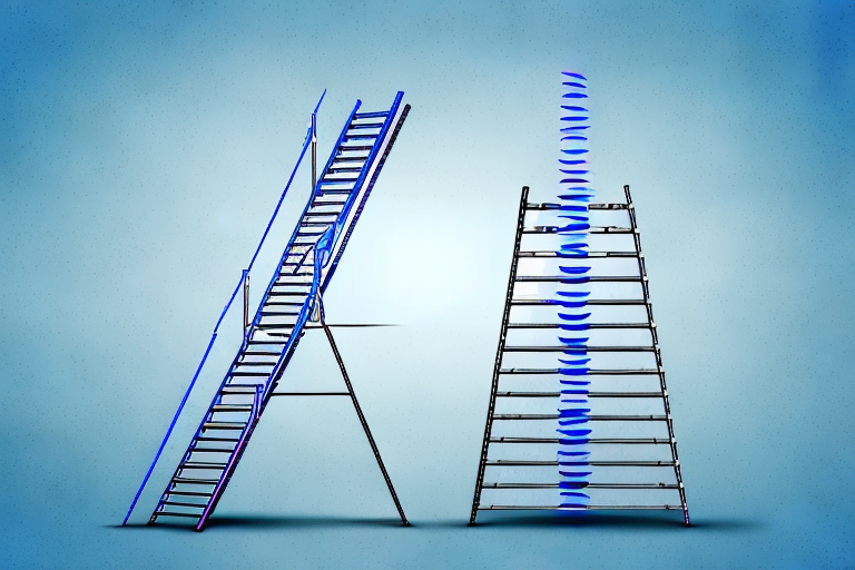A ladder with different levels of pmi certifications